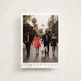 "Footnote" - Holiday Cards in Honey by Carolyn MacLaren - Front