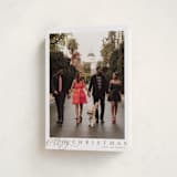 "Footnote" - Holiday Cards in Honey by Carolyn MacLaren - Folded Card