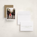 "Footnote" - Holiday Cards in Honey by Carolyn MacLaren - Assembled