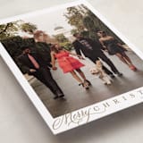 "Footnote" - Holiday Cards in Honey by Carolyn MacLaren - Detail