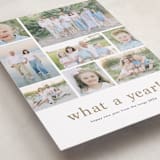 "At a glance" - Holiday Cards in Cashew by Stacey Meacham - Detail