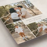 "Modern Simple" - Holiday Cards in Cookie Dough by Brianne Larsen - Detail