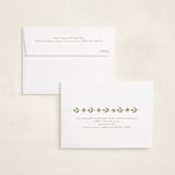 "Little Floral Border" - Holiday Cards in Christmas Classic by Elsa Duncan - FREE Recipient Addressing