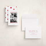 "Sparkling Cider" - Holiday Cards in Santa Suit by Blustery August - Assembled