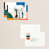 "Abstract Art Holiday" - Holiday Cards in Candy by Ampersand Design Studio - Assembled