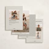 "Wonderful Year" - Holiday Cards in Ivory by Olivia Raufman - Back of Card Options