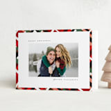 "Vienna" - Holiday Cards in Holly Berry by Julie Murray - Folded Card