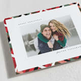 "Vienna" - Holiday Cards in Holly Berry by Julie Murray - Detail