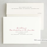 "Vienna" - Holiday Cards in Holly Berry by Julie Murray - FREE Recipient Addressing