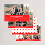 "Bold Greeting" - Holiday Cards in Rudolph by Susan Asbill - Back of Card Options