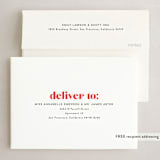 "Bold Greeting" - Holiday Cards in Rudolph by Susan Asbill - FREE Recipient Addressing