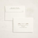 "Wreath Frame" - Holiday Cards in Cream by Robert and Stella - FREE Recipient Addressing