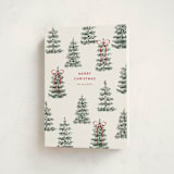 "Festive Forest" - Holiday Cards in Snow by Angela Garrick - Folded Card