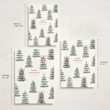 "Festive Forest" - Holiday Cards in Snow by Angela Garrick - Formats Available