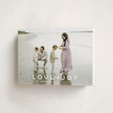 "love joy" - Holiday Cards in Snow by Kate Ross - Folded Card