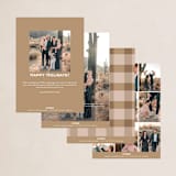 "refined" - Holiday Cards in Snow by April Astudillo - Back of Card Options