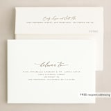 "refined" - Holiday Cards in Snow by April Astudillo - FREE Recipient Addressing
