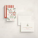 "Bright Ornaments" - Holiday Cards in Festive by Erin German - Assembled