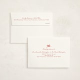 "Skatelle" - Holiday Cards in Rose by Jelena Vuletic - FREE Recipient Addressing