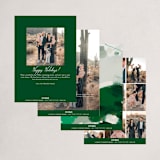 "Blithely" - Holiday Cards in Shamrock by Alaina Cherup - Back of Card Options
