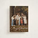 "Warm Sentiment" - Holiday Cards in Snow by Melanie Severin - Front