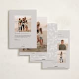 "Warm Sentiment" - Holiday Cards in Snow by Melanie Severin - Back of Card Options