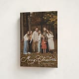 "Warm Sentiment" - Holiday Cards in Snow by Melanie Severin - Folded Card