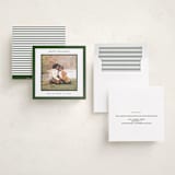 "square" - Holiday Photo Mount Cards in Spruce by JoAnn Jinks - Assembled