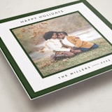 "square" - Holiday Photo Mount Cards in Spruce by JoAnn Jinks - Premium Photo Paper Mounted on Card