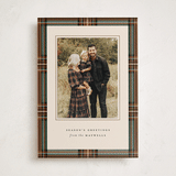 "Highland Holiday" - Holiday Photo Mount Cards in Hazel by Olivia Kanaley Inman - Front