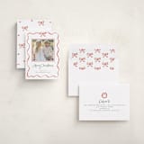 "quirky fun" - Holiday Photo Mount Cards in Candy Cane by Cass Loh - Assembled