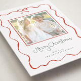 "quirky fun" - Holiday Photo Mount Cards in Candy Cane by Cass Loh - Premium Photo Paper Mounted on Card