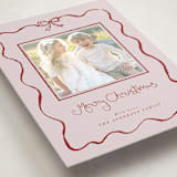 "quirky fun" - Holiday Photo Mount Cards in Wine by Cass Loh - Premium Photo Paper Mounted on Card