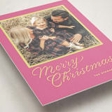 "cotillion" - Holiday Photo Mount Cards in Gumdrop by Megan Davis - Premium Photo Paper Mounted on Card