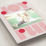 "pop joy" - Holiday Photo Mount Cards in Gumdrop by Lori Wemple - Premium Photo Paper Mounted on Card