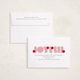 "pop joy" - Holiday Photo Mount Cards in Gumdrop by Lori Wemple - FREE Recipient Addressing