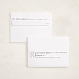 "Merry Stack" - Holiday Photo Mount Cards in Eggnog by Ekko Studio - FREE Recipient Addressing