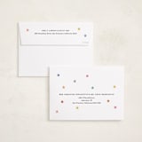 "Tiny Star Confetti" - Holiday Photo Mount Cards in Confetti by Kercia Jane - FREE Recipient Addressing