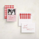 "Joyful Beauty" - Holiday Photo Mount Cards in Blush by Stacey Day - Assembled