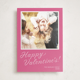 "cotillion" - Holiday Photo Mount Cards in Candy by Megan Davis - Front