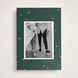 "Confetti" - Holiday Photo Mount Cards in Forest by Lori Wemple - Front