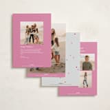"Confetti" - Holiday Photo Mount Cards in Candy by Lori Wemple - Back of Card Options