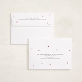 "Confetti" - Holiday Photo Mount Cards in Forest by Lori Wemple - FREE Recipient Addressing