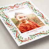 "Bella" - Holiday Photo Mount Cards in Cardinal by Sarah Knight - Premium Photo Paper Mounted on Card