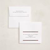 "Tartan Traditions" - Holiday Photo Mount Cards in Maple Leaf by Yaling Hou Suzuki - FREE Recipient Addressing