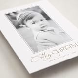 "Merry" - Holiday Photo Mount Cards in Fudge by Benita Crandall - Premium Photo Paper Mounted on Card