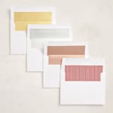 "merry" - Holiday Photo Mount Cards in Candy Cane by Benita Crandall - Envelope Liner Options