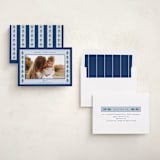"Cozy Garland" - Holiday Photo Mount Cards in Midnight by Ashley Iwafuchi - Assembled