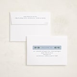 "Cozy Garland" - Holiday Photo Mount Cards in Midnight by Ashley Iwafuchi - FREE Recipient Addressing