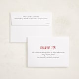 "Joyful Merry Bright" - Holiday Photo Mount Cards in Blush by AK Graphics - FREE Recipient Addressing
